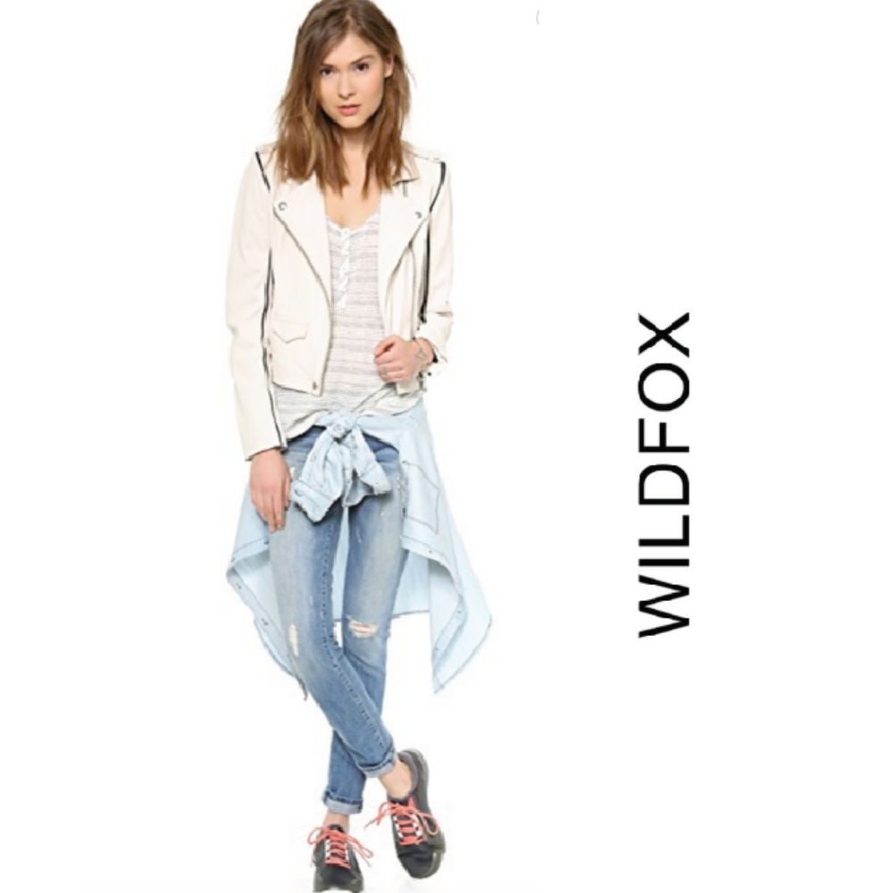 Wildfox Marianne Mid Rise Skinny Jeans sz 24